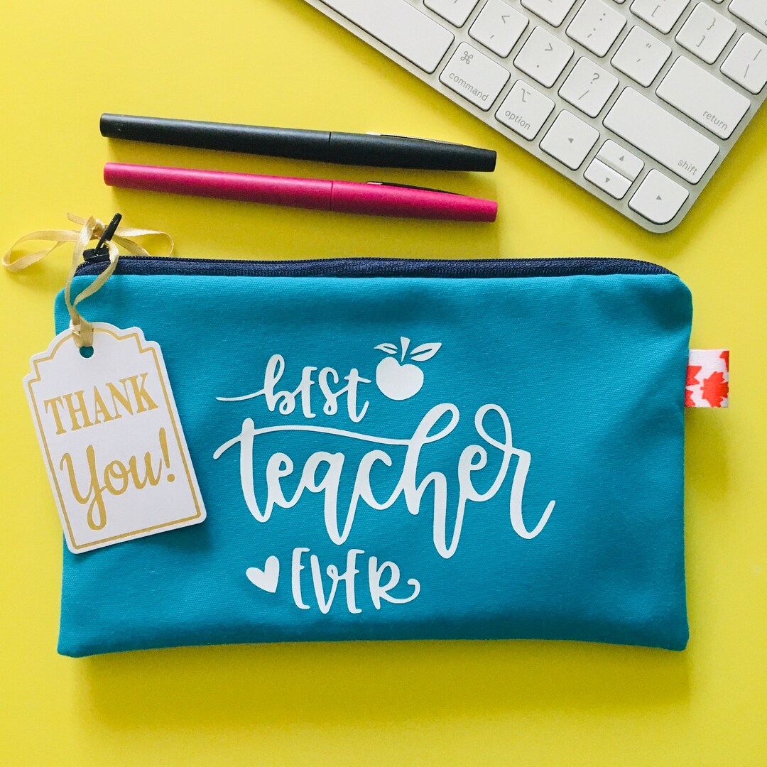 Best Teacher Gift for Her Teacher Accessory Bag Personalized Teacher
