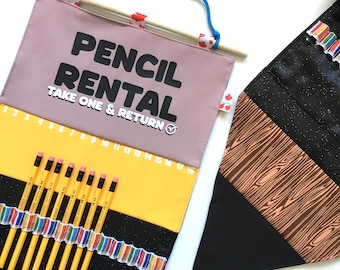 Pencil Classroom Organization Pencil Rental Banner Pencil Storage