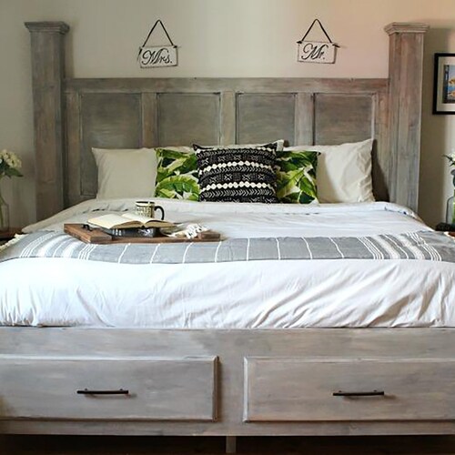 Platform Bed DIY Plan PDF File Only Etsy
