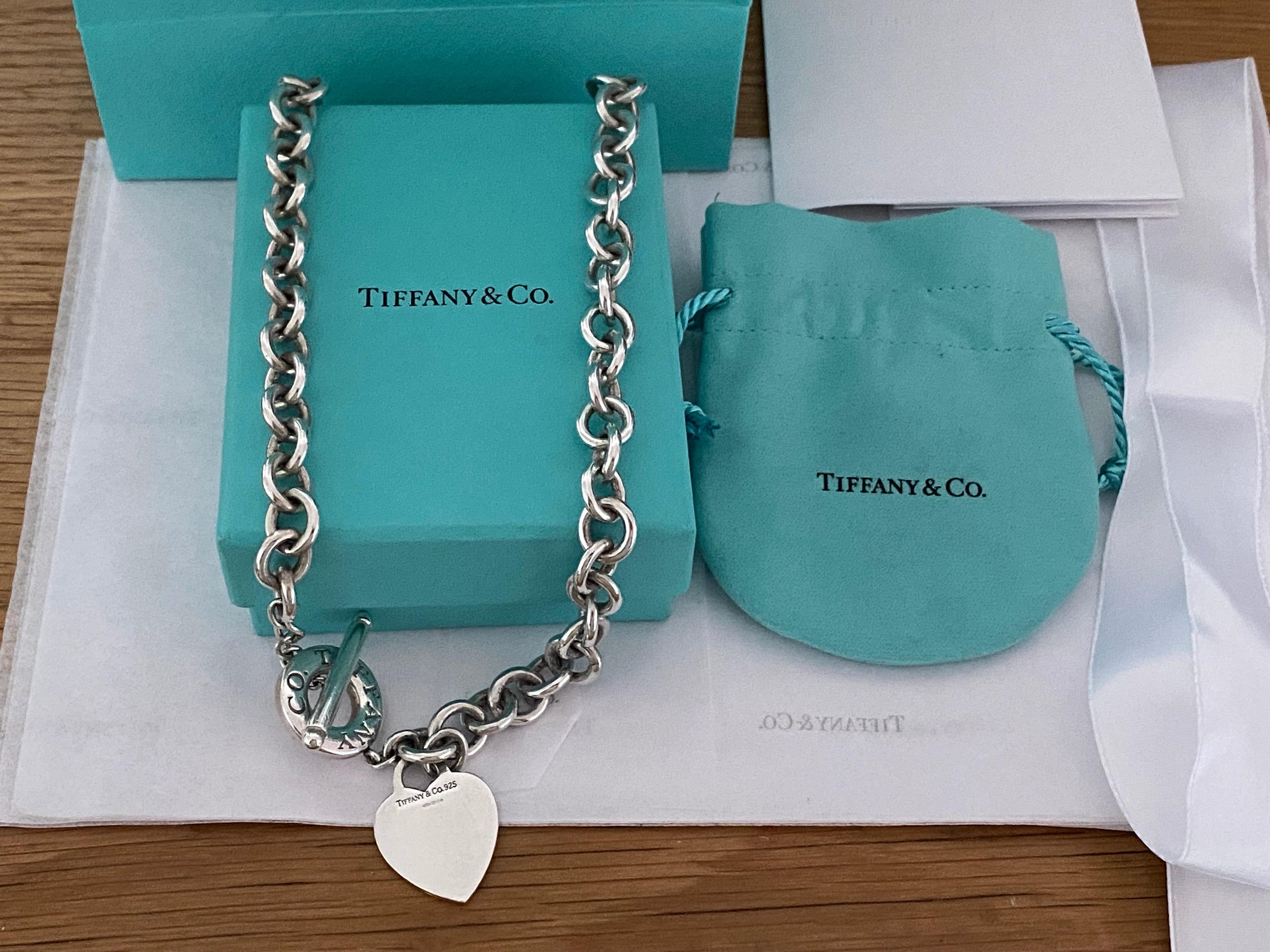 Tiffanys and Co Toggle Necklace UK
