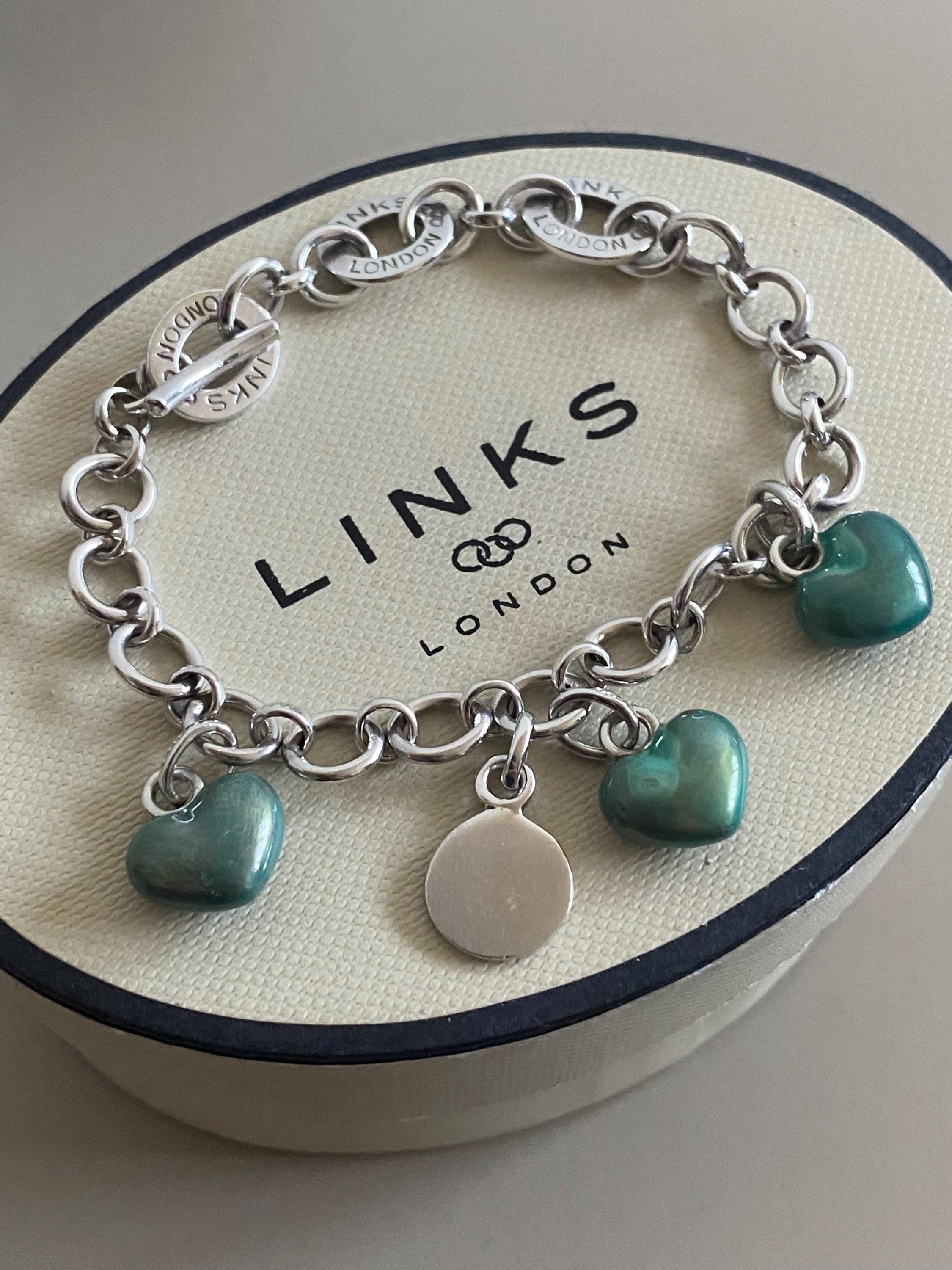 LINKS リンクスロンドンLONDON ビーズブレスレット Links of london bracelet - Etsy 日本