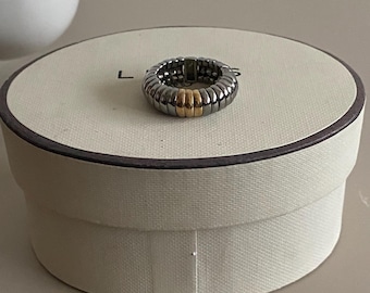 Brand new with box Genuine Links of London black rhodium sweetie Ring, Sterling Silver, Size L, Hallmarked, Very rare