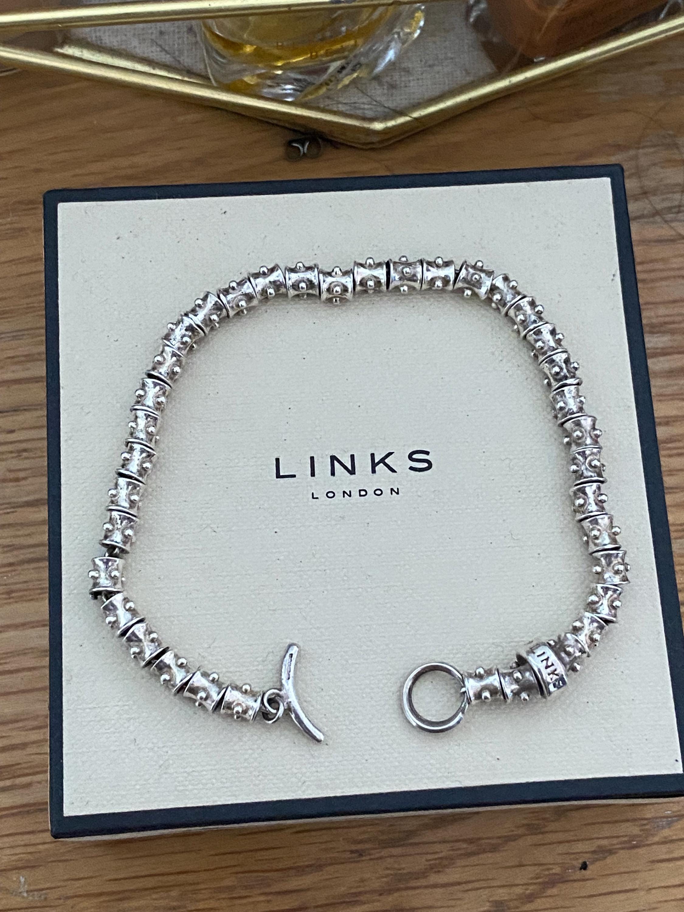 美しいLinks of London Allsortsチューブビーズトグルブレスレット