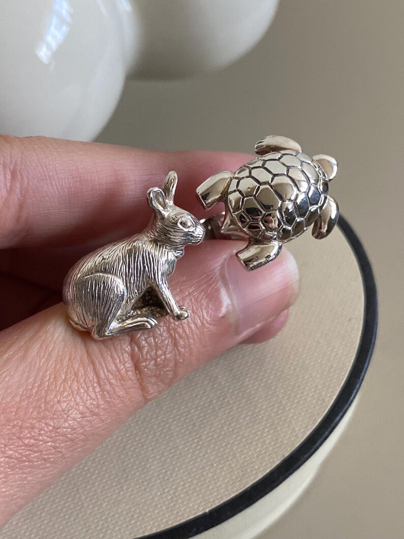 Shell Cufflinks Fantastic Links of London Tortoise and Hare Cufflinks, Sterling Silver ...