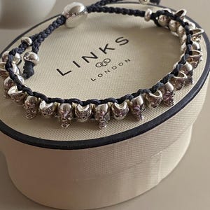 Links of London Skull Bracelet - Etsy