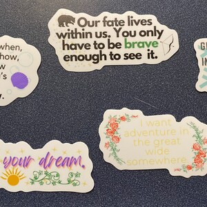 Princess Quote Sticker Set
