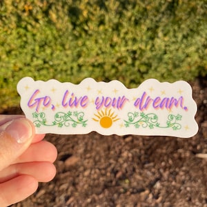 Tangled Rapunzel Quote Sticker