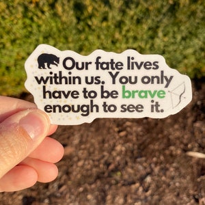 Brave Merida Quote Sticker