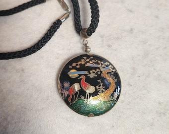 1 Vintage cloisonne Pendent