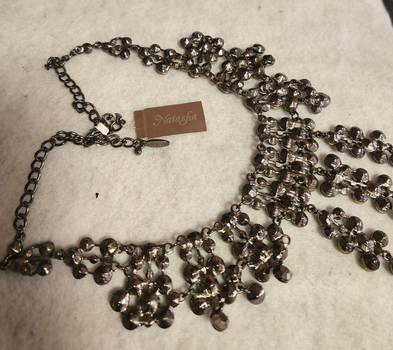 1 VINTAGE WATERFALL NECKLACE - image 3