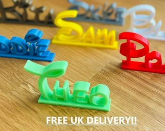 Personalized Disney Name Sign – 3D Printed Teacher Gift
