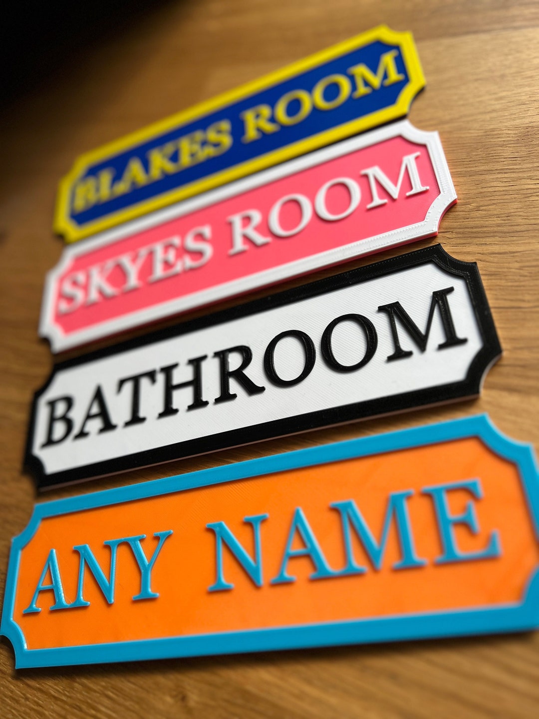 Personalised Name Sign Door Sign Name Plate Any Colour Any Name Name Personalised Name Sign Door Sign Name Plate Any Colour Any Name Name
