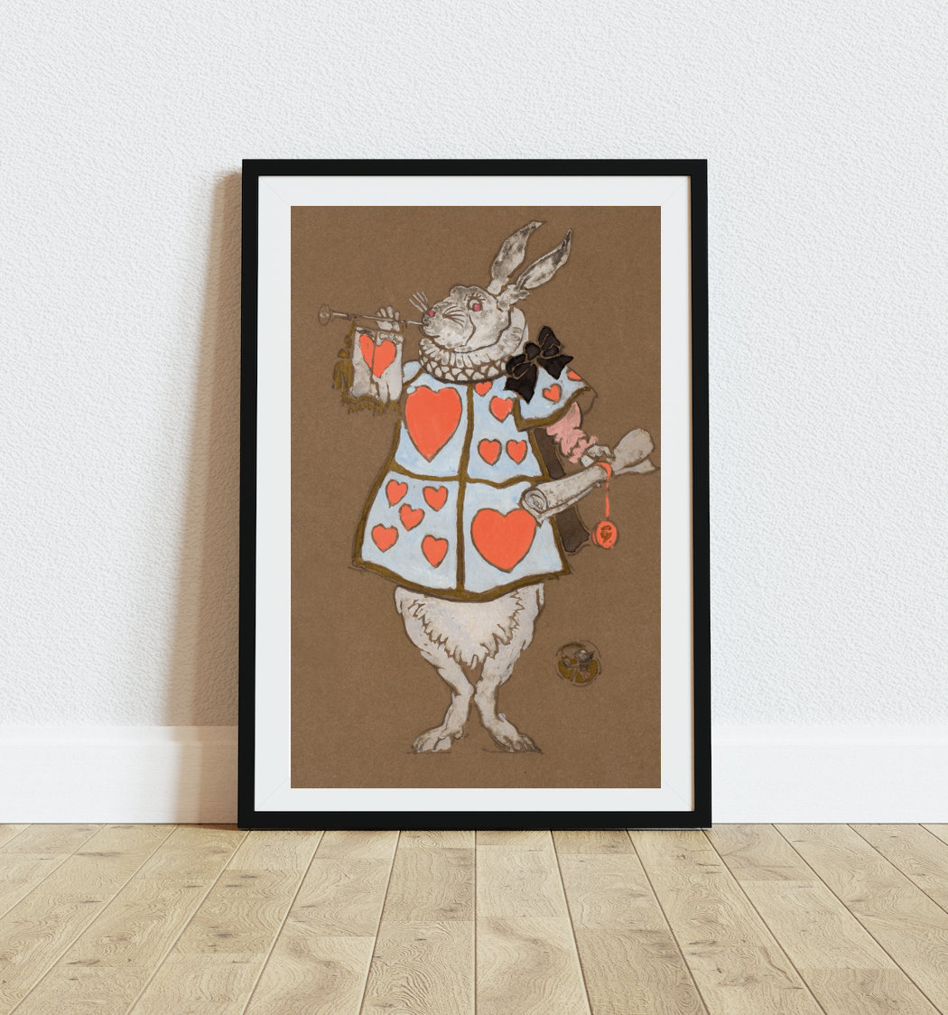 White Rabbit With Herald's Costume Design - Etsy