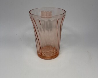 Pink Jeannette Swirl Water Tumbler