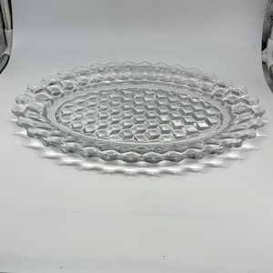 American Fostoria 12&quot; Oval Tray