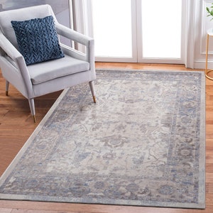 PAYAS Collection, Brand New Turkish Runner and Rug, Stylish and Stain Resistant Area Rug for Home & Kitchen Decoration, 22102A-Brown/Beige