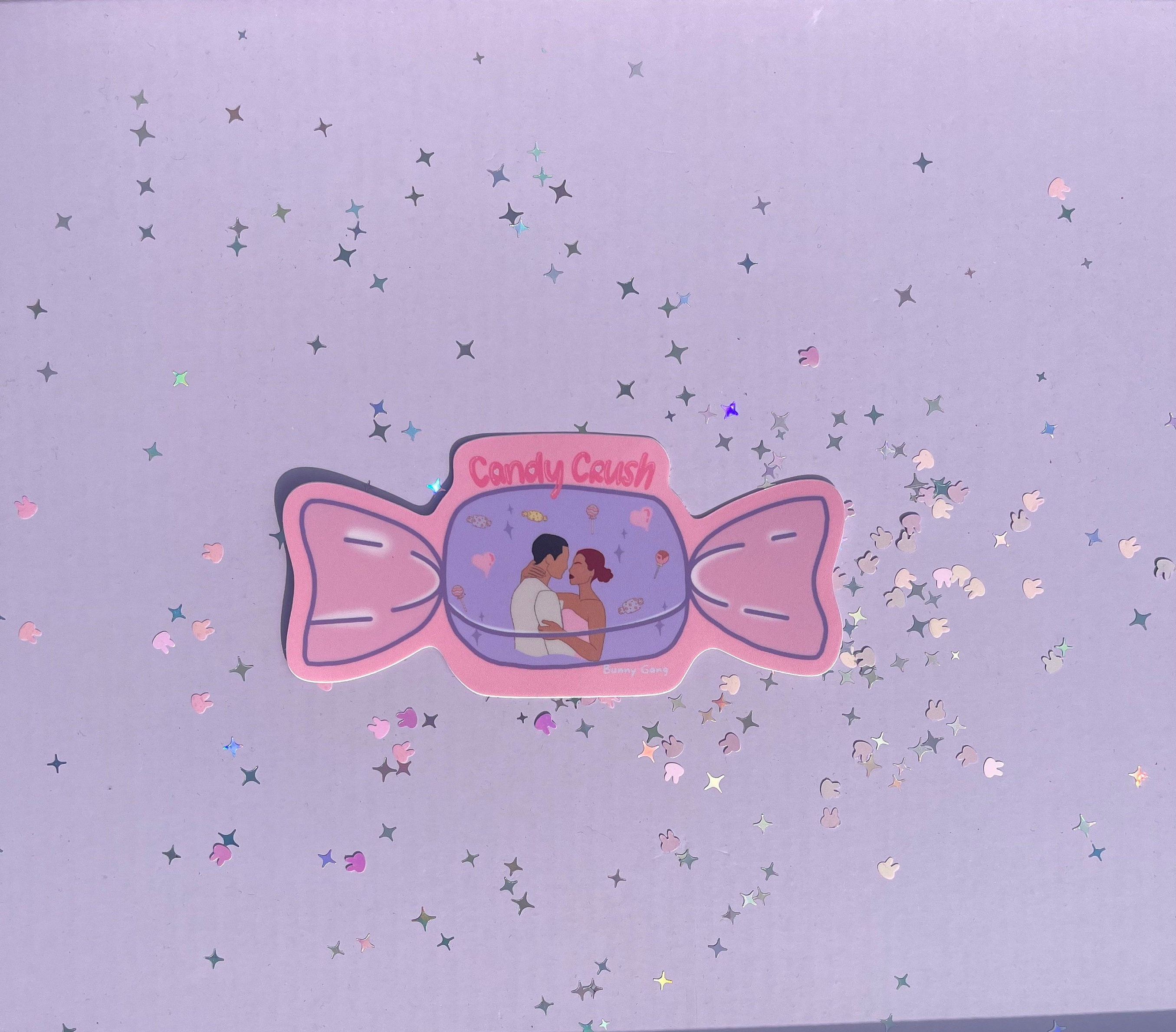 Pink Candy Sticker Y2K Sticker Girly Sticker Candy Sticker Etsy