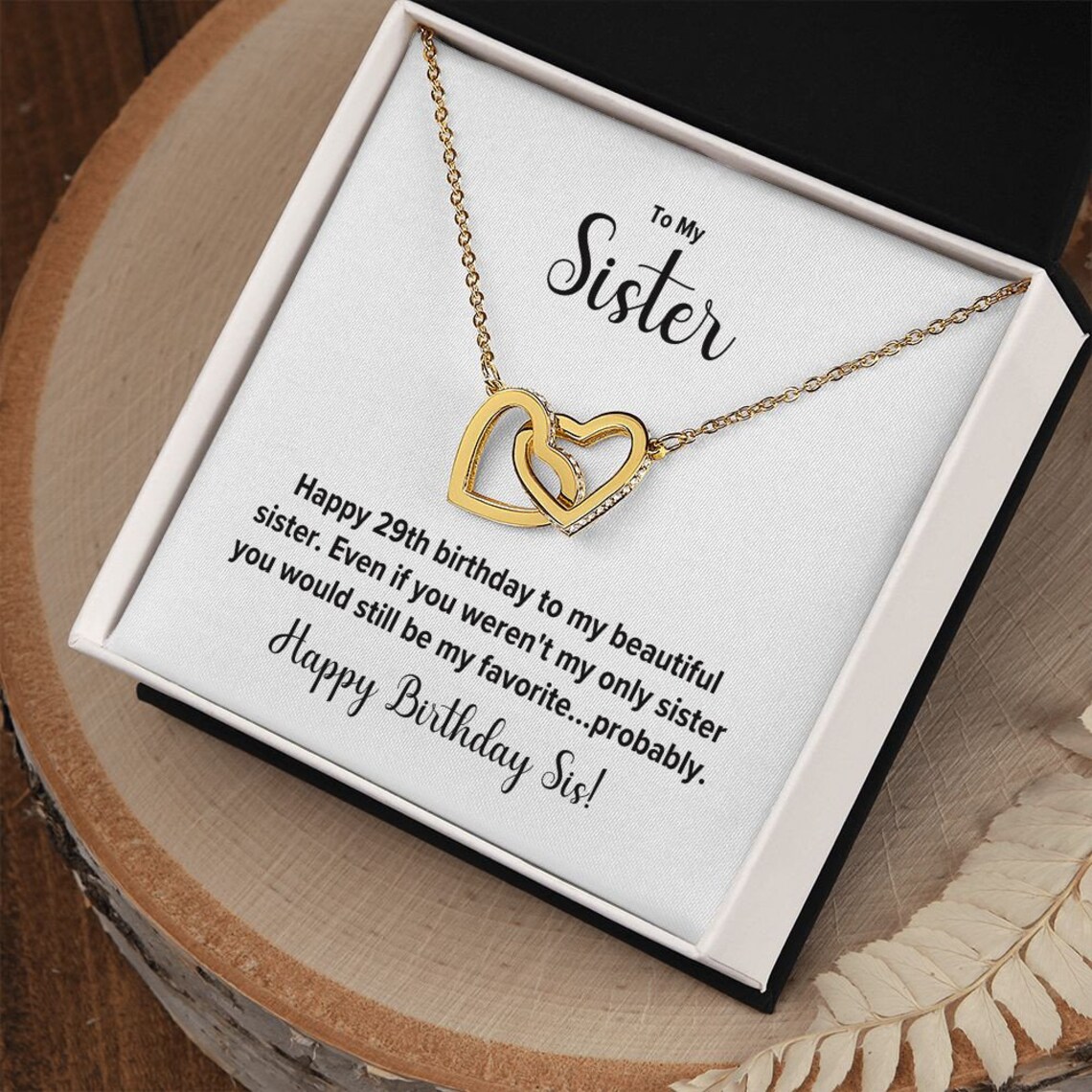 29th Birthday Gift For Her From Sister Funny Gift For Sister Etsy