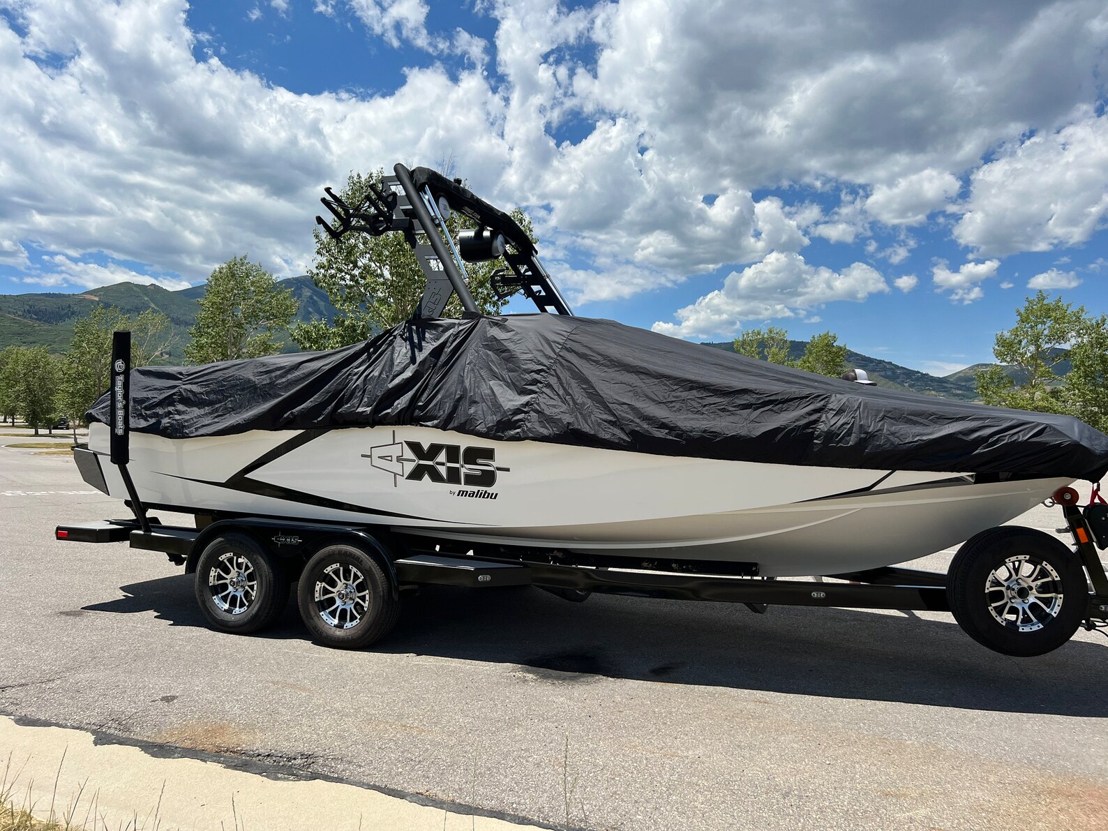 22 Ft Wake Boat Lightweight Dust Cover Etsy
