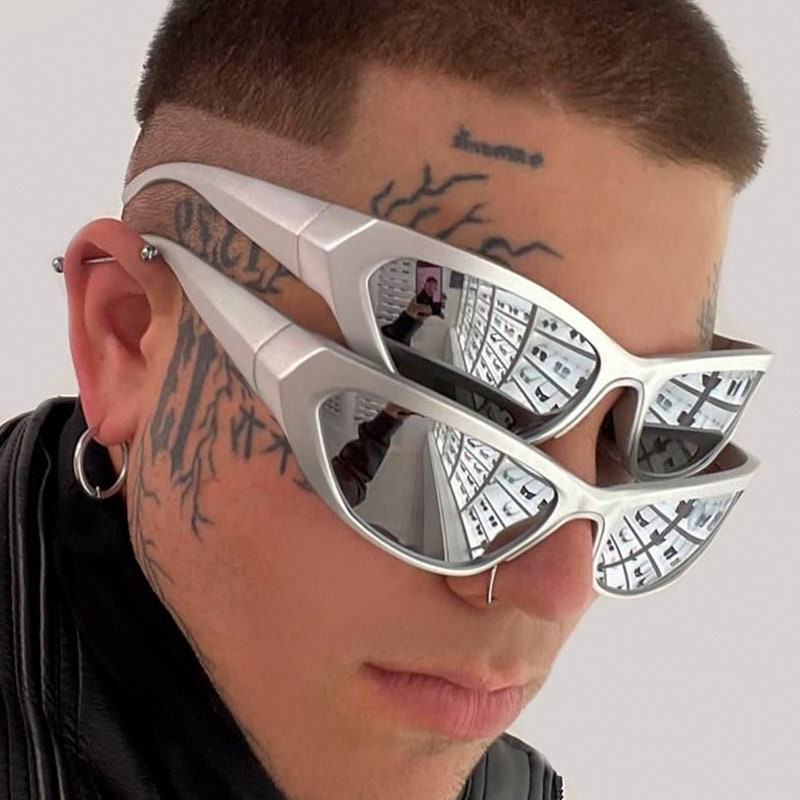 Vintage Punk Rave Sunglasses Trend 2022 for Women and Man Etsy Australia