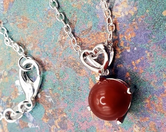 1 Sterling Heart Bail BloodVial Necklace Kit with 18" Solid .925 Silver Chain (BloodBond)