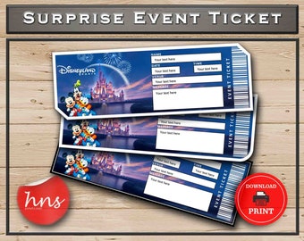 WICKED Printable Broadway Surprise Ticket. Editable Musical | Etsy