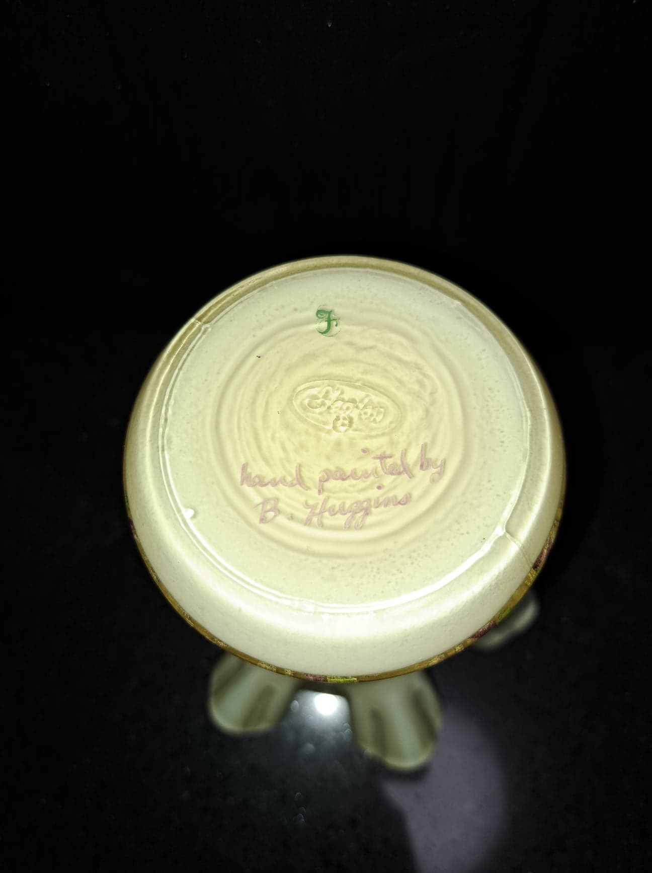 Fenton Gold Overlay Vase Cased Glass Filigree Floral Signed Etsy