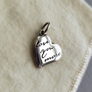 James Avery Love You More Charm Etsy