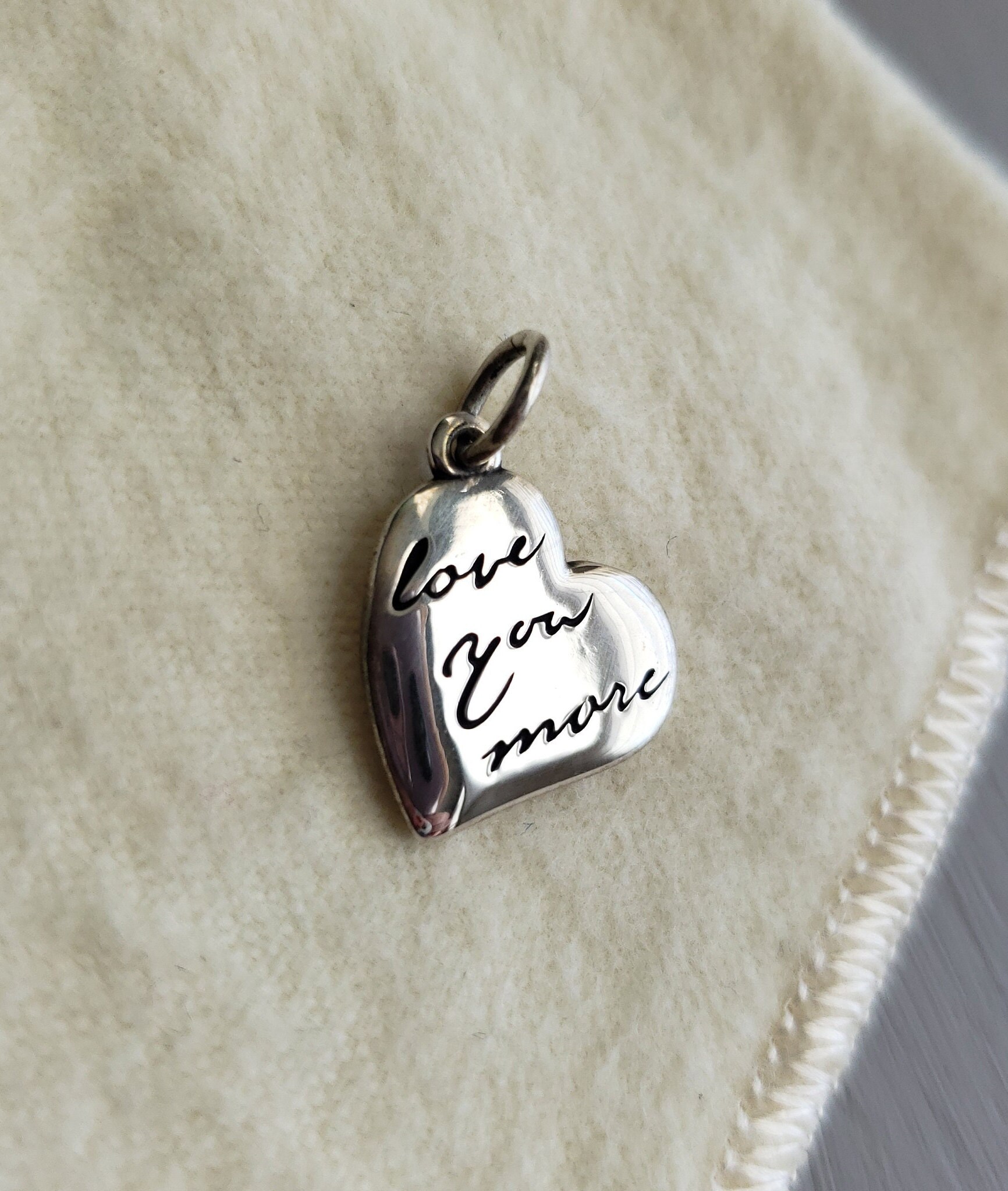 James avery i love you more charm sale