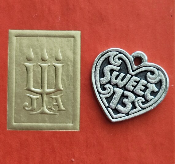 James avery sweet 13 best sale charm