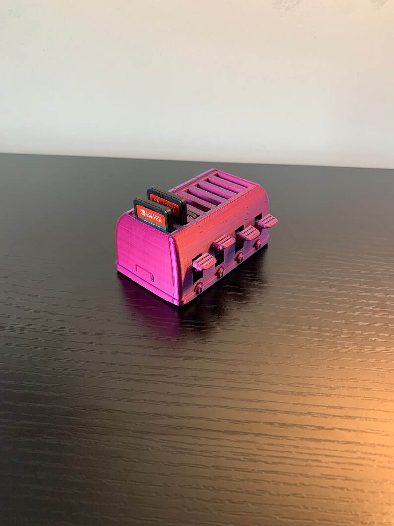 3D Printed Toaster Nintendo Switch Game Holder Etsy