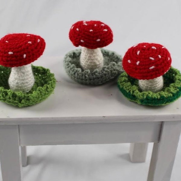 Mushroom Earring Holder Etsy
