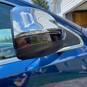Fits 2019-2024 Ram 1500 Led Side Mirror Tint Overlays