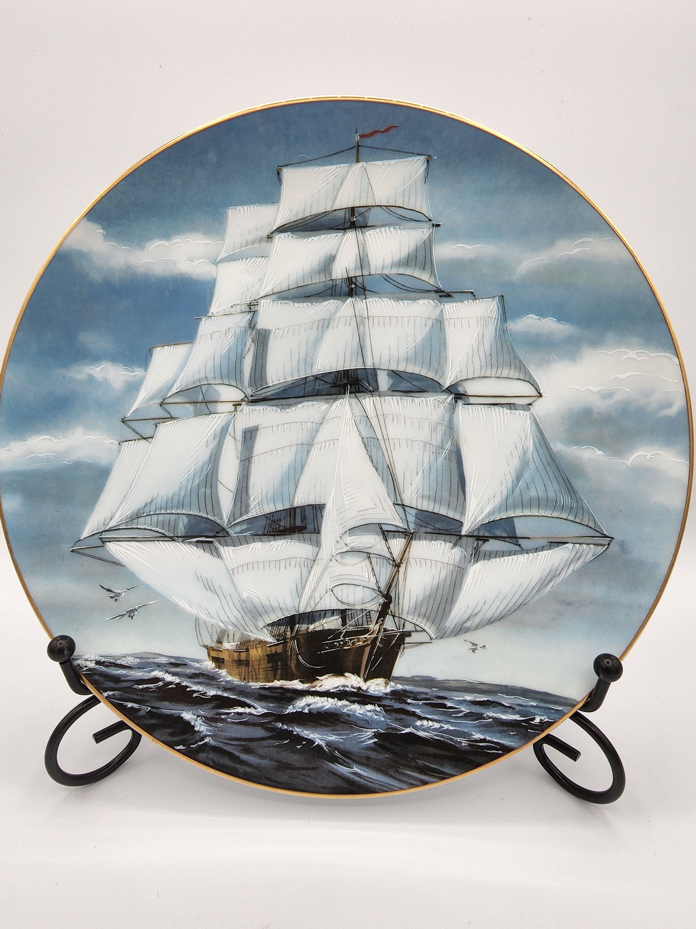 Vintage Limited Edition Danbury Mint Great American Sailing Ships, the