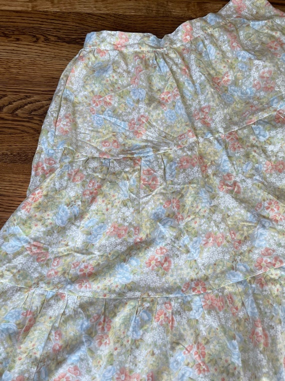 Vintage 1970’s floral skirt - image 2