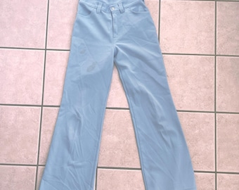 70’s Levi’s White tab light blue bellbottom jeans