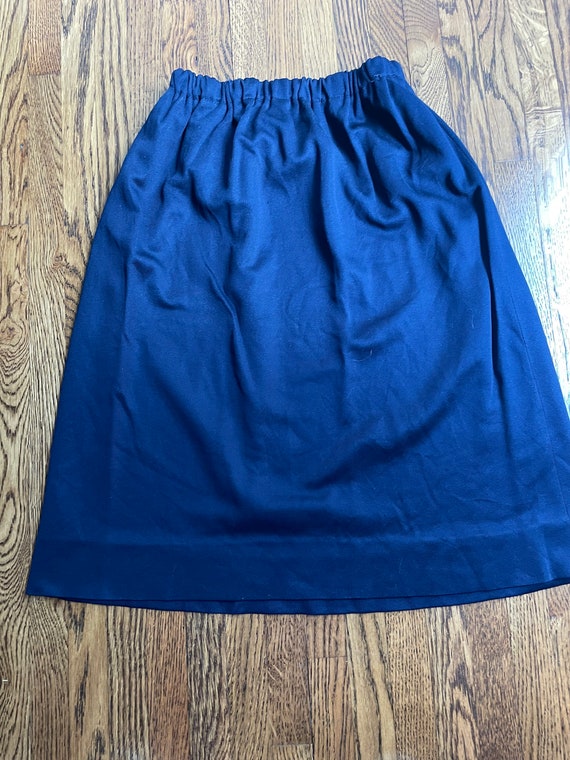 Vintage 1970’s navy skirt