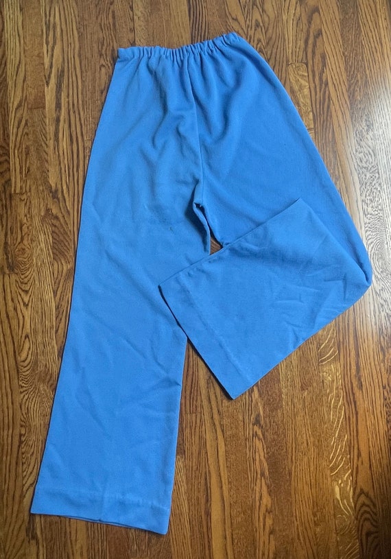 Vintage 1970’s sky blue bellbottom pants - image 6