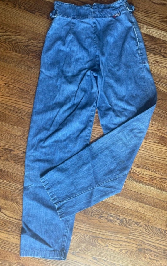 Vintage 1970’s high waist jeans - image 5