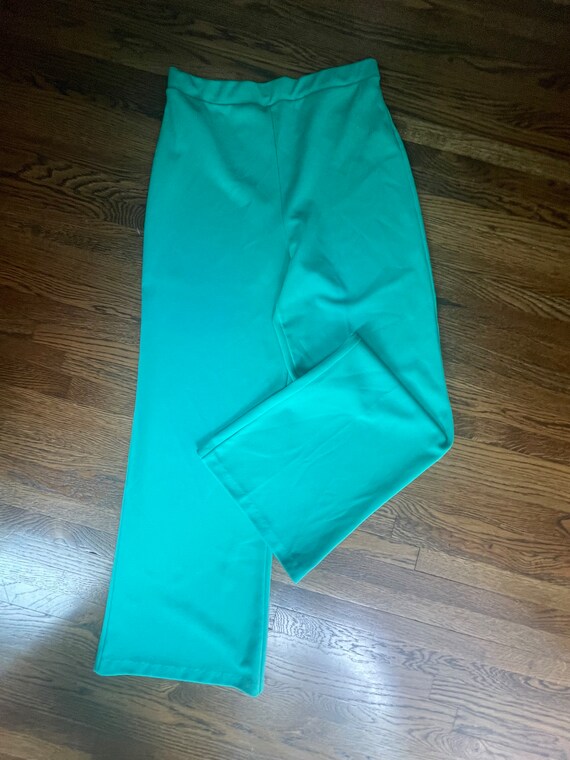 Vintage 1970’s green bellbottoms - image 2