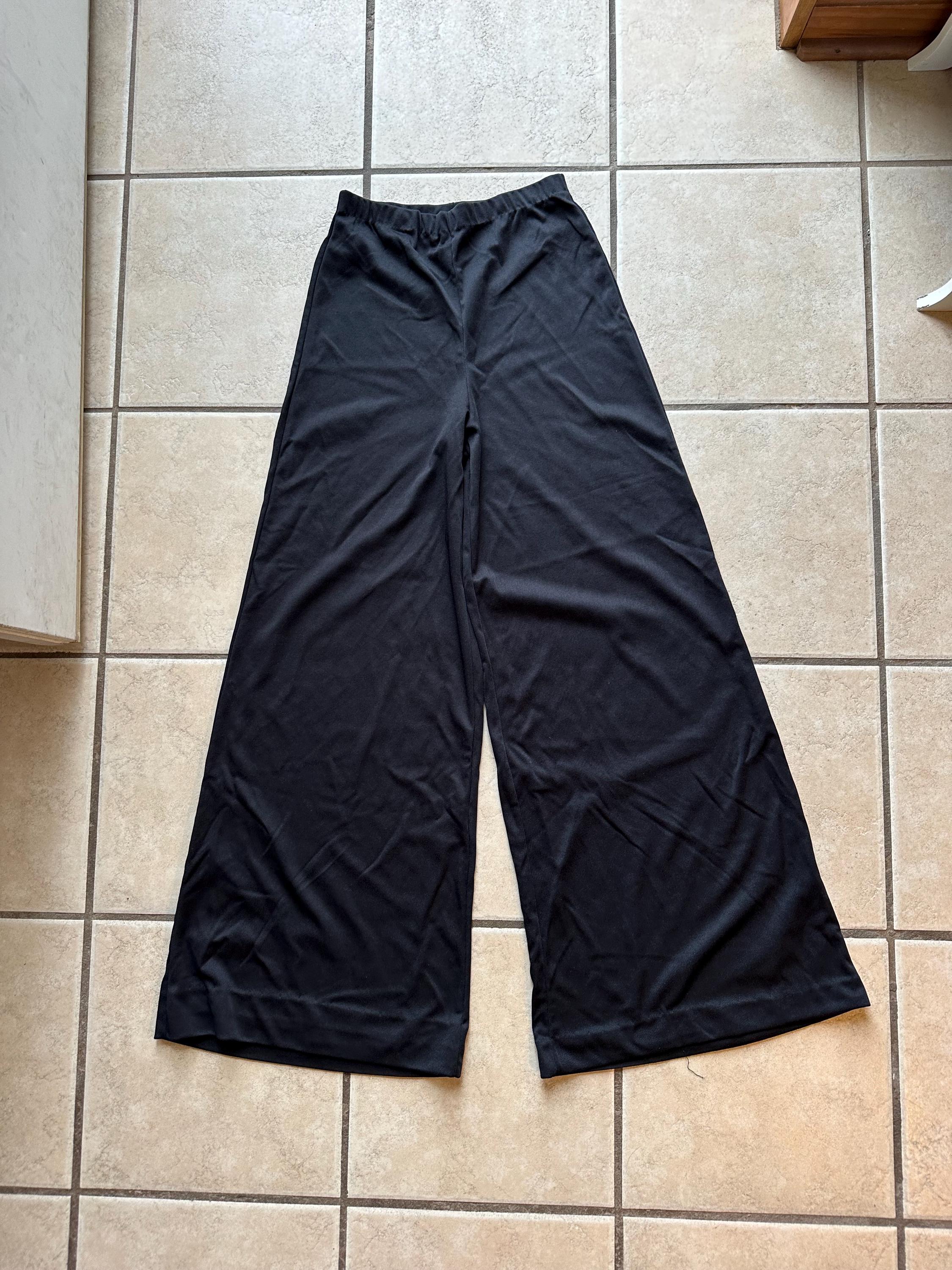 パンツ 1970s side line black buggy slacks u.s.a 1970s side line black buggy slacks u.s.a