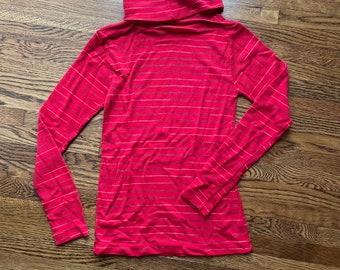 70’s red striped turtleneck kids