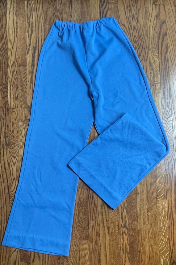 Vintage 1970’s sky blue bellbottom pants - image 1