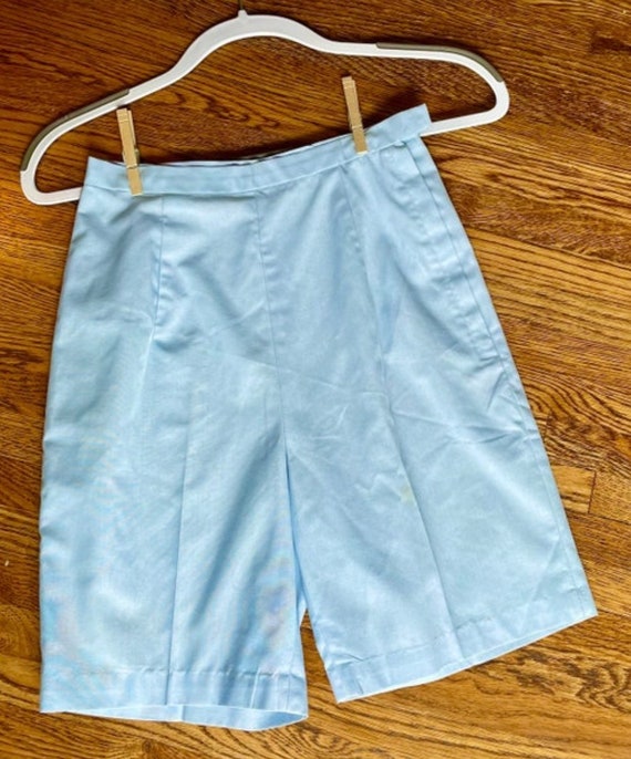 Vintage 1970’s light blue shorts