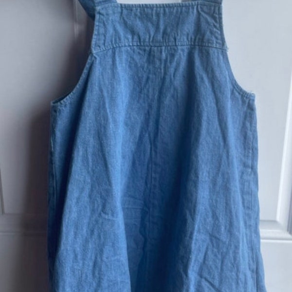 Denim Jumper Dress - Etsy