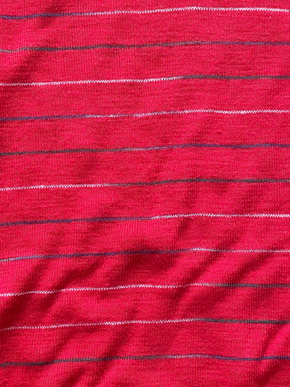 70’s red striped turtleneck - image 8