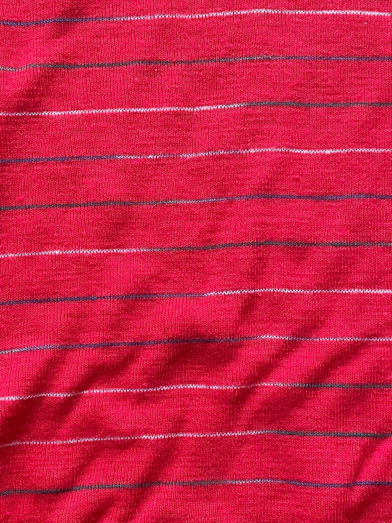 70s red striped turtleneck image 8