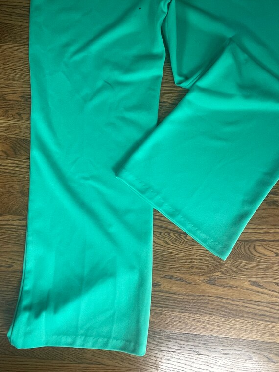 Vintage 1970’s green bellbottoms - image 4