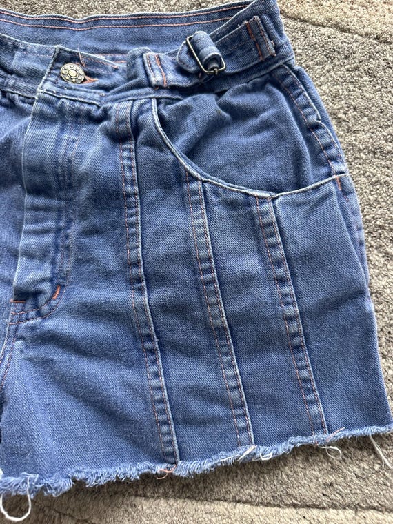 Vintage 70’s cutoff daisy duke jean shorts sz S View 5