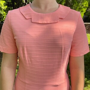 Vintage 1960’s coral dress